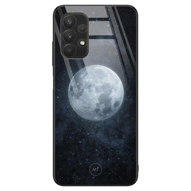 Mooie Telefoonhoesjes Samsung Galaxy A32 4G hoesje glas - Maan