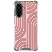 Mooie Telefoonhoesjes Samsung Galaxy A56 shockproof hoesje - Blush shapes