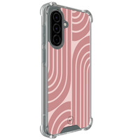 Mooie Telefoonhoesjes Samsung Galaxy A56 shockproof hoesje - Blush shapes