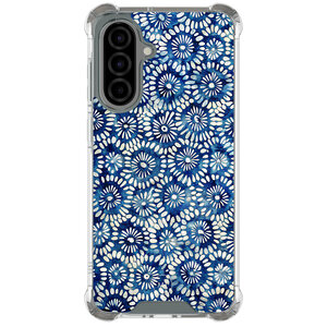 Mooie Telefoonhoesjes Samsung Galaxy A56 shockproof hoesje - Azure daisies