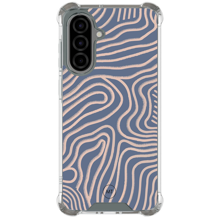Mooie Telefoonhoesjes Samsung Galaxy A56 shockproof hoesje - Flowing lines