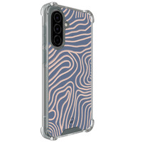 Mooie Telefoonhoesjes Samsung Galaxy A56 shockproof hoesje - Flowing lines