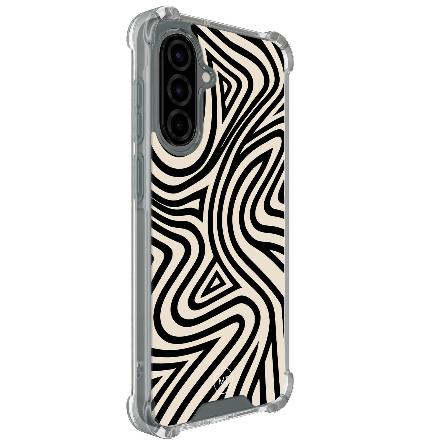 Mooie Telefoonhoesjes Samsung Galaxy A56 shockproof hoesje - Groovy lines
