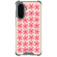 Mooie Telefoonhoesjes Samsung Galaxy A56 shockproof hoesje - Retro Blooms