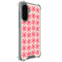 Mooie Telefoonhoesjes Samsung Galaxy A56 shockproof hoesje - Retro Blooms