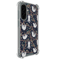 Mooie Telefoonhoesjes Samsung Galaxy A56 shockproof hoesje - Luiaard print