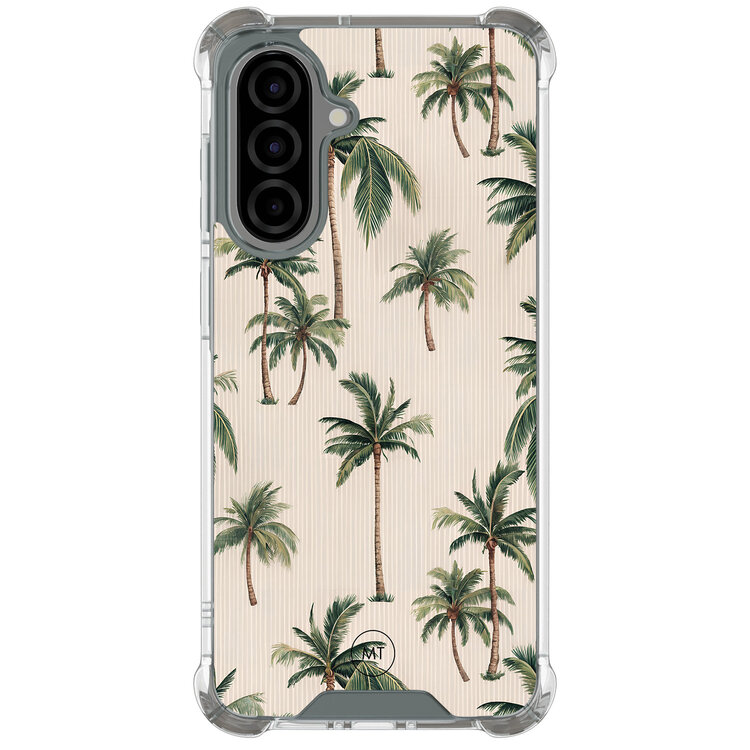 Mooie Telefoonhoesjes Samsung Galaxy A56 shockproof hoesje - Palmbomen print