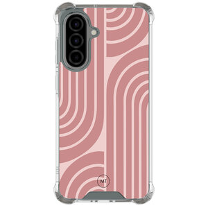 Mooie Telefoonhoesjes Samsung Galaxy A36 shockproof hoesje - Blush shapes