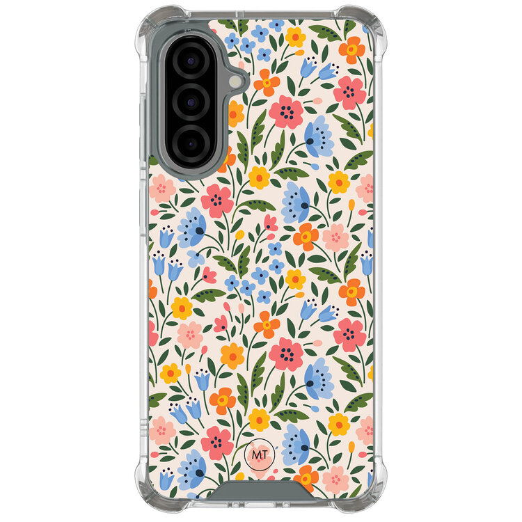Mooie Telefoonhoesjes Samsung Galaxy A36 shockproof hoesje - Romantische bloemen