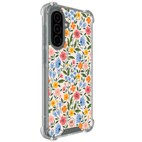 Mooie Telefoonhoesjes Samsung Galaxy A36 shockproof hoesje - Romantische bloemen