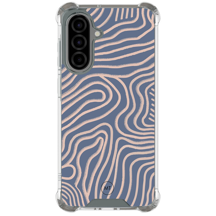 Mooie Telefoonhoesjes Samsung Galaxy A36 shockproof hoesje - Flowing lines