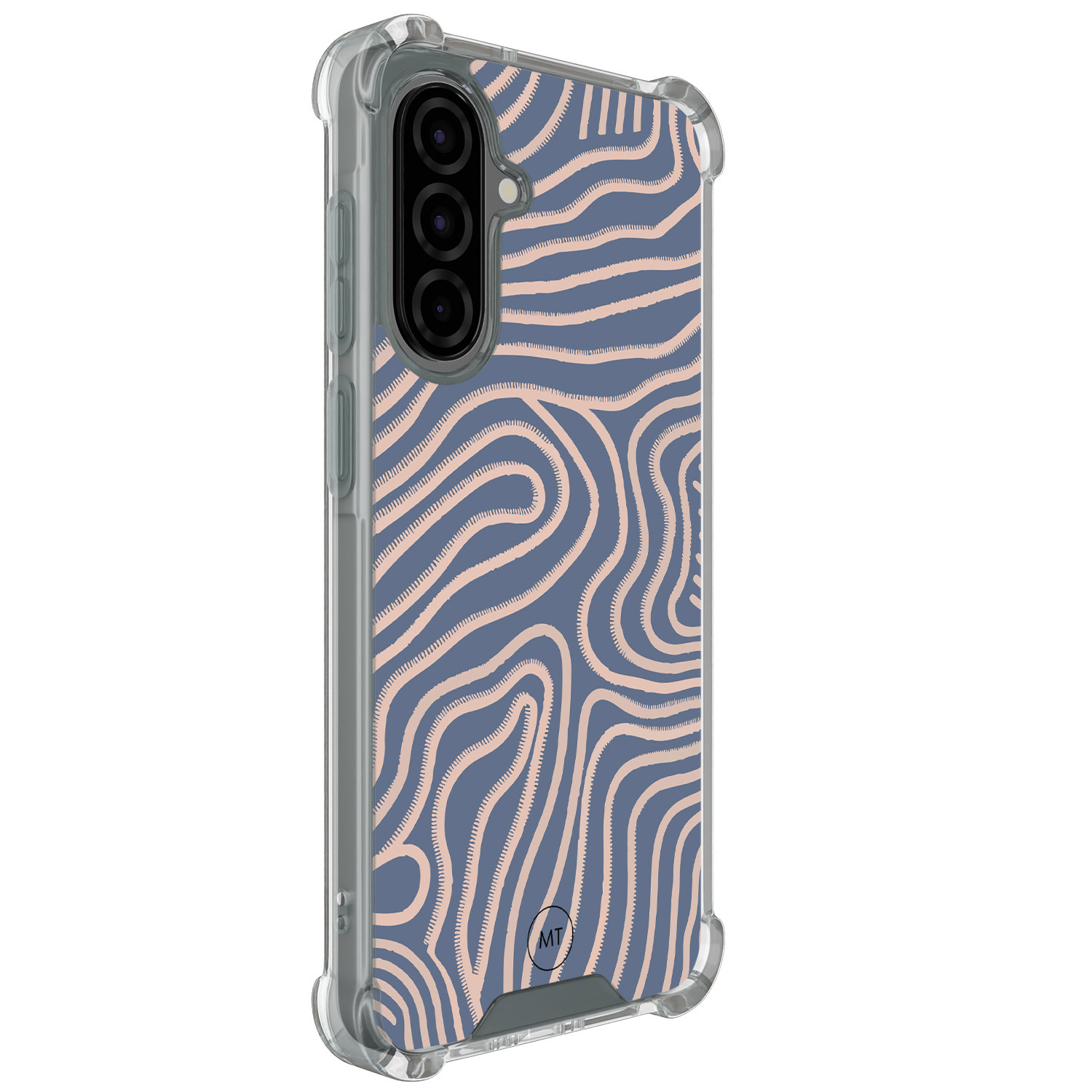 Mooie Telefoonhoesjes Samsung Galaxy A36 shockproof hoesje - Flowing lines