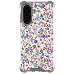 Mooie Telefoonhoesjes Samsung Galaxy A36 shockproof hoesje - Purple garden
