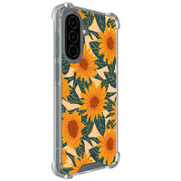 Mooie Telefoonhoesjes Samsung Galaxy A36 shockproof hoesje - Zonnebloemen