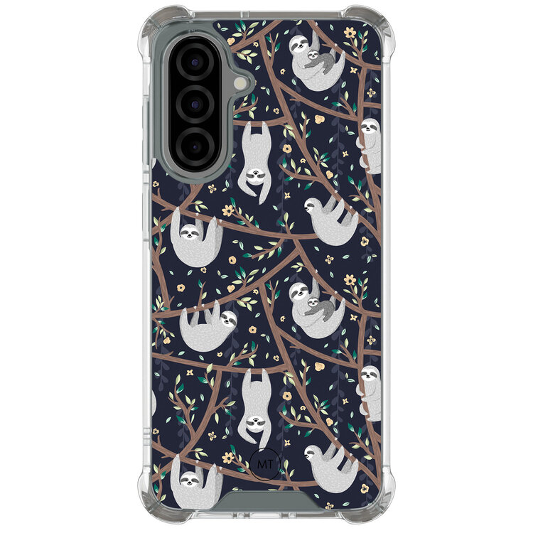 Mooie Telefoonhoesjes Samsung Galaxy A36 shockproof hoesje - Luiaard print