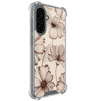 Mooie Telefoonhoesjes Samsung Galaxy A36 shockproof hoesje - Sand flowers