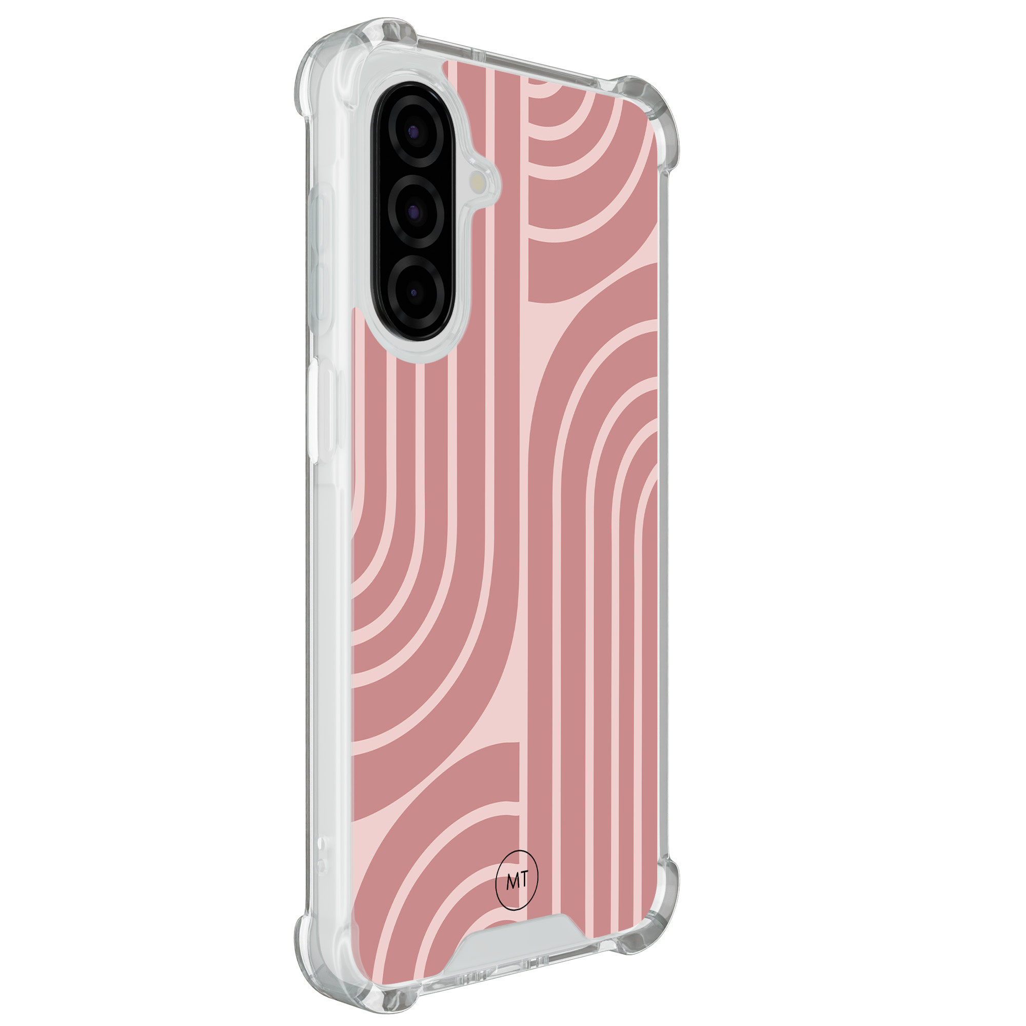Mooie Telefoonhoesjes Samsung Galaxy A26 shockproof hoesje - Blush shapes