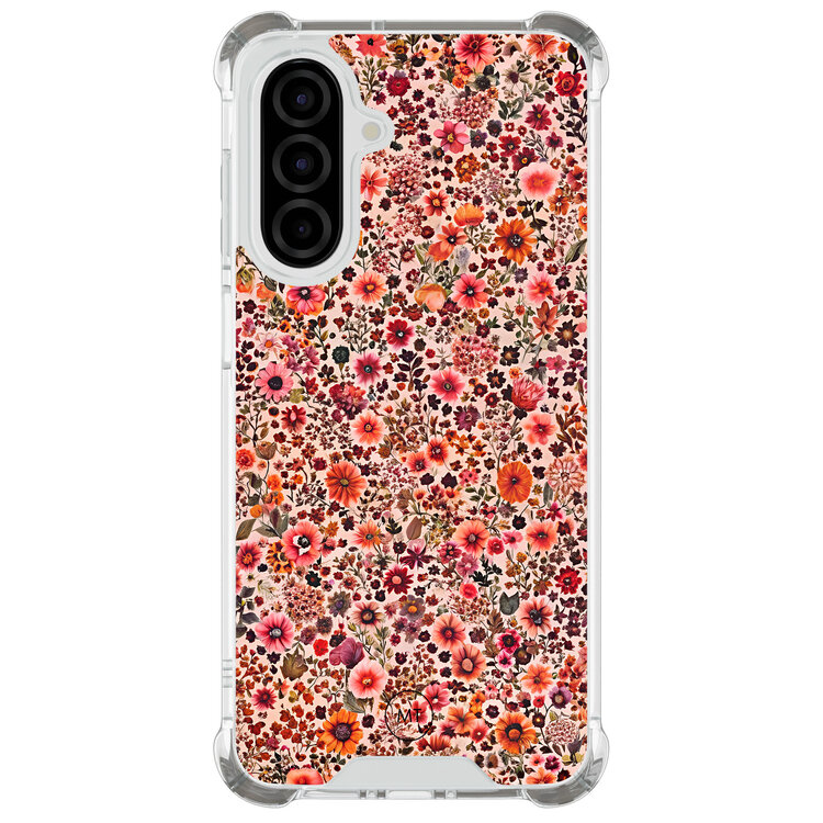 Mooie Telefoonhoesjes Samsung Galaxy A26 shockproof hoesje - Vintage floral