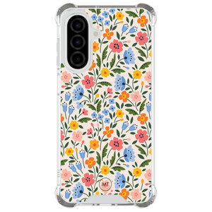 Mooie Telefoonhoesjes Samsung Galaxy A26 shockproof hoesje - Romantische bloemen