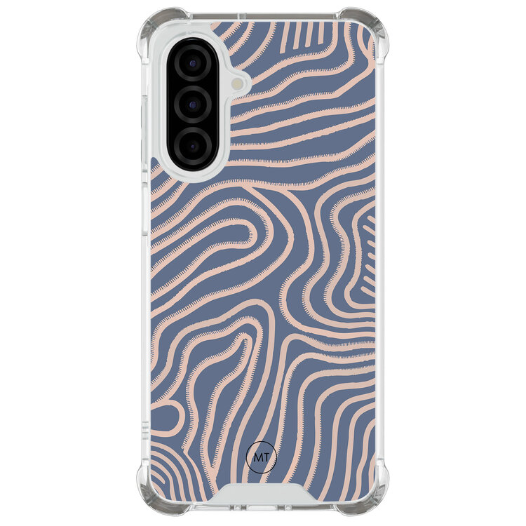 Mooie Telefoonhoesjes Samsung Galaxy A26 shockproof hoesje - Flowing lines