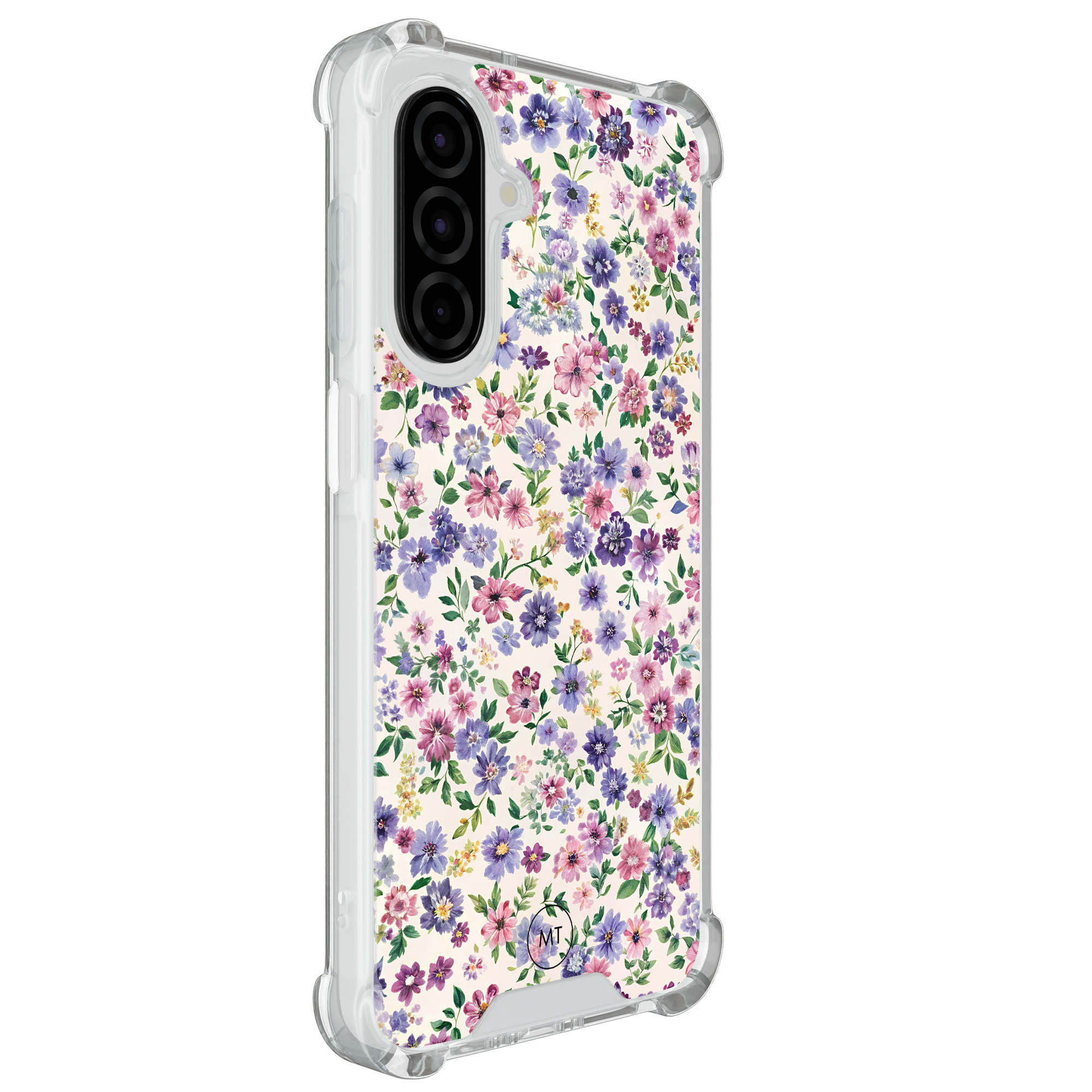 Mooie Telefoonhoesjes Samsung Galaxy A26 shockproof hoesje - Purple garden