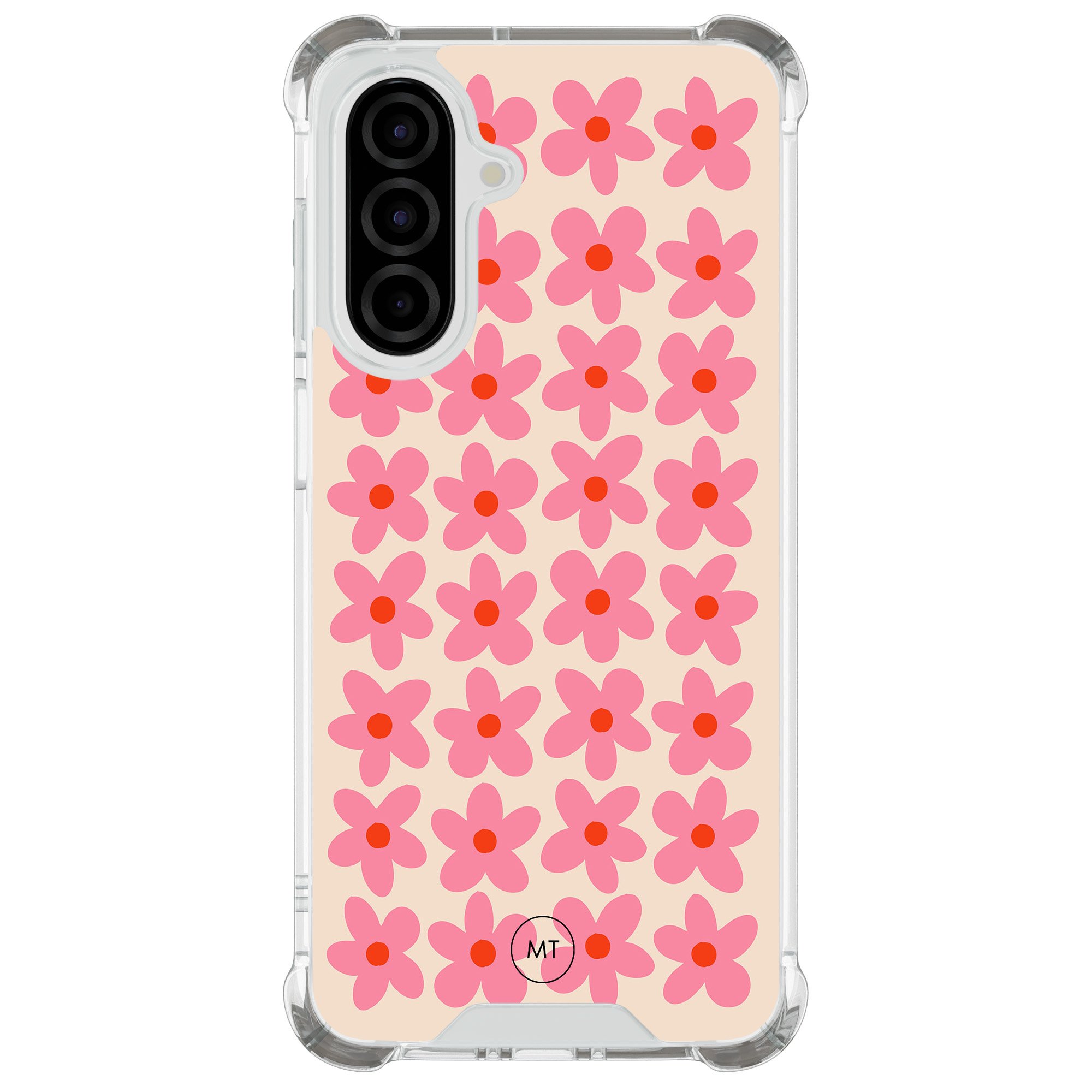 Mooie Telefoonhoesjes Samsung Galaxy A26 shockproof hoesje - Retro Blooms