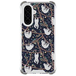 Mooie Telefoonhoesjes Samsung Galaxy A26 shockproof hoesje - Luiaard print