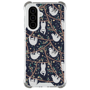 Mooie Telefoonhoesjes Samsung Galaxy A26 shockproof hoesje - Luiaard print