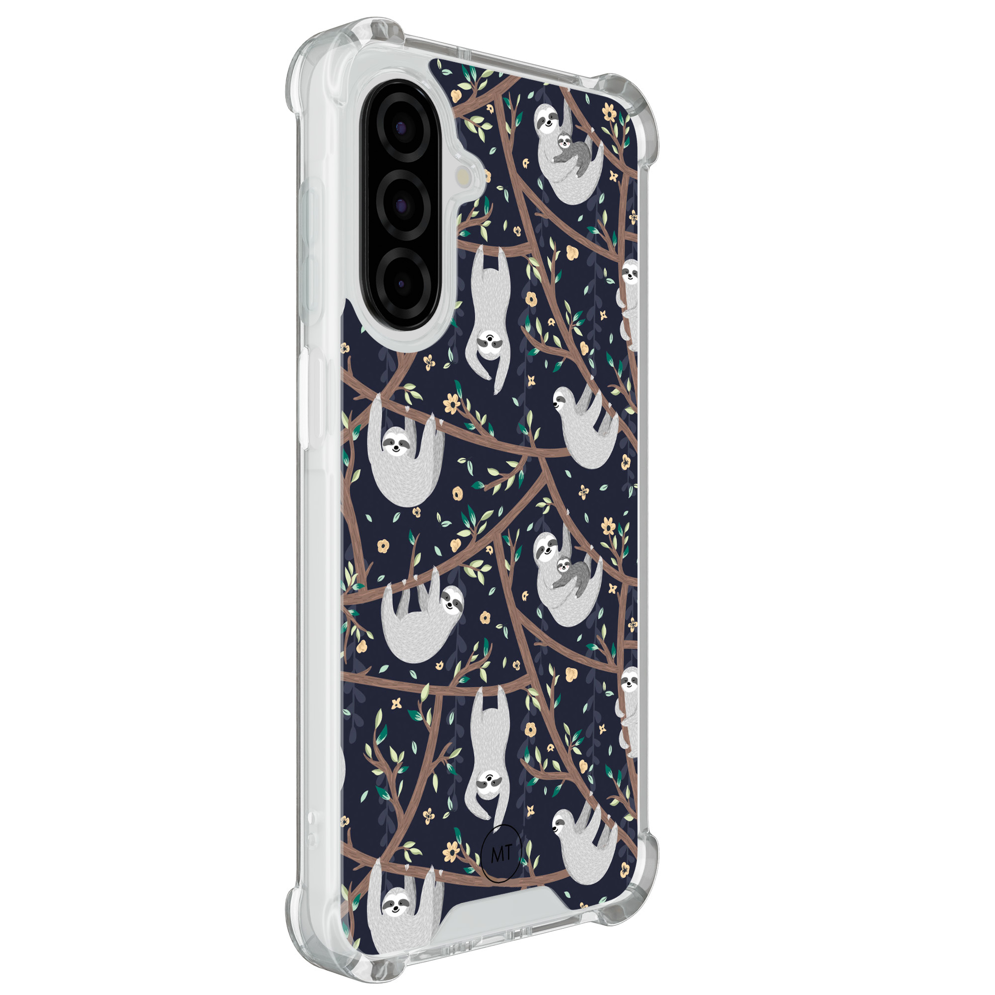 Mooie Telefoonhoesjes Samsung Galaxy A26 shockproof hoesje - Luiaard print