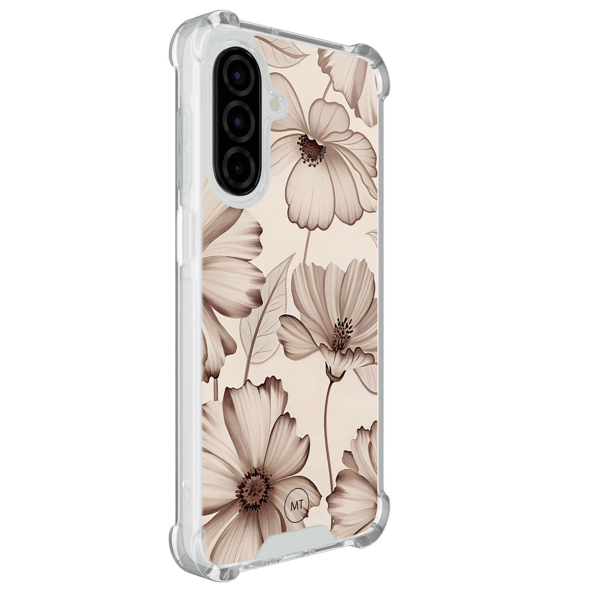 Mooie Telefoonhoesjes Samsung Galaxy A26 shockproof hoesje - Sand flowers