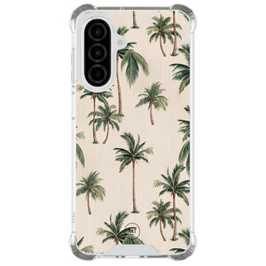 Mooie Telefoonhoesjes Samsung Galaxy A26 shockproof hoesje - Palmbomen print