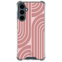 Mooie Telefoonhoesjes Samsung Galaxy A16 shockproof hoesje - Blush shapes