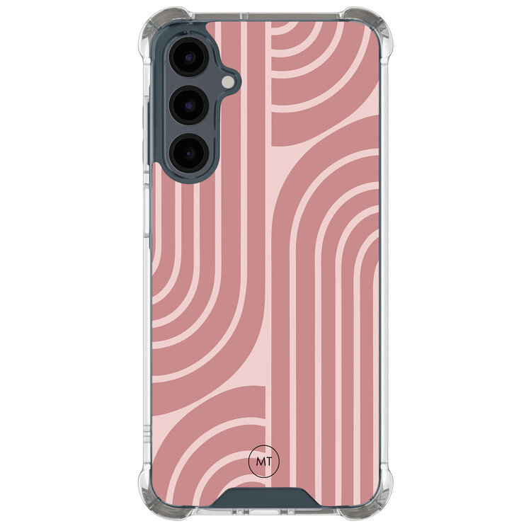 Mooie Telefoonhoesjes Samsung Galaxy A16 shockproof hoesje - Blush shapes