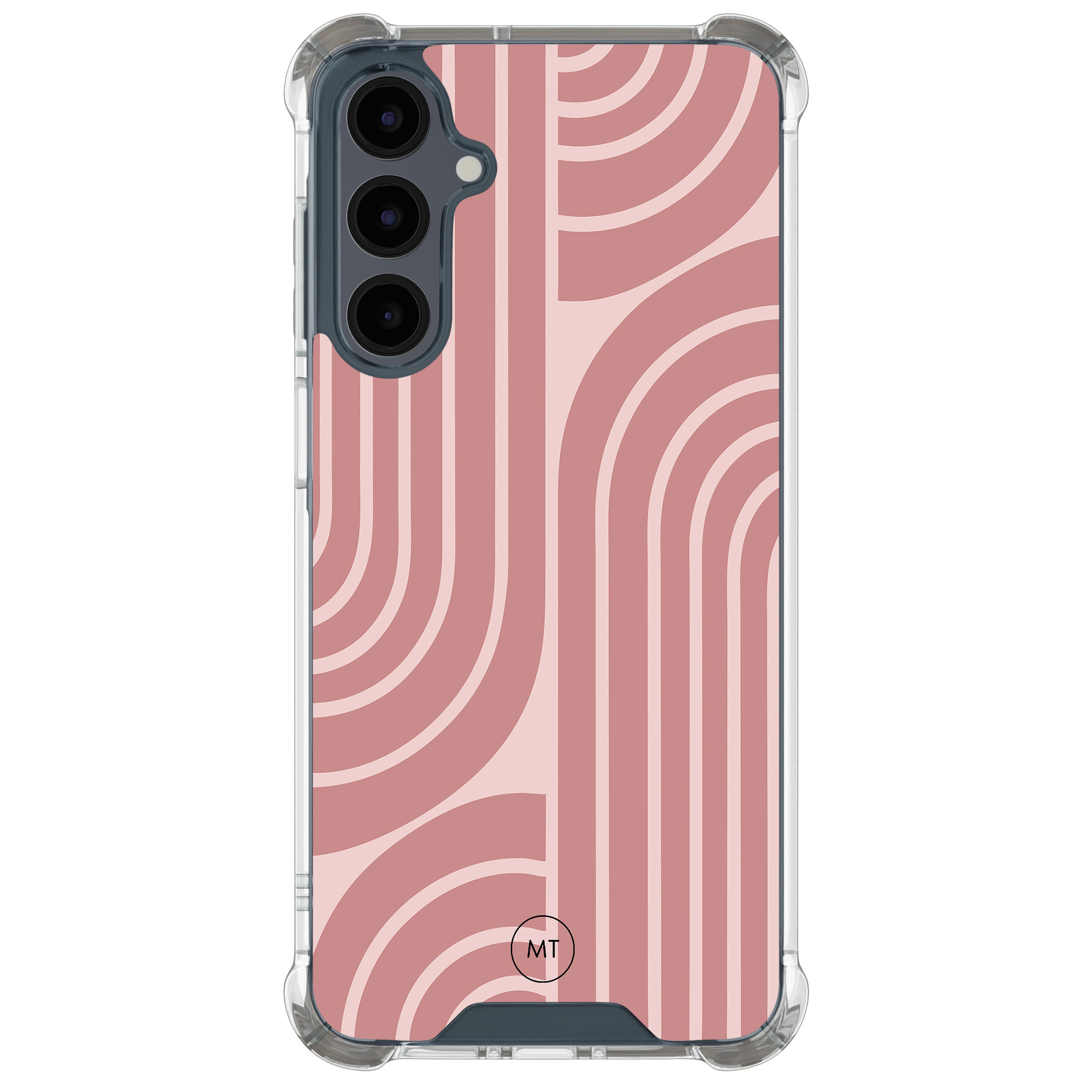 Mooie Telefoonhoesjes Samsung Galaxy A16 shockproof hoesje - Blush shapes