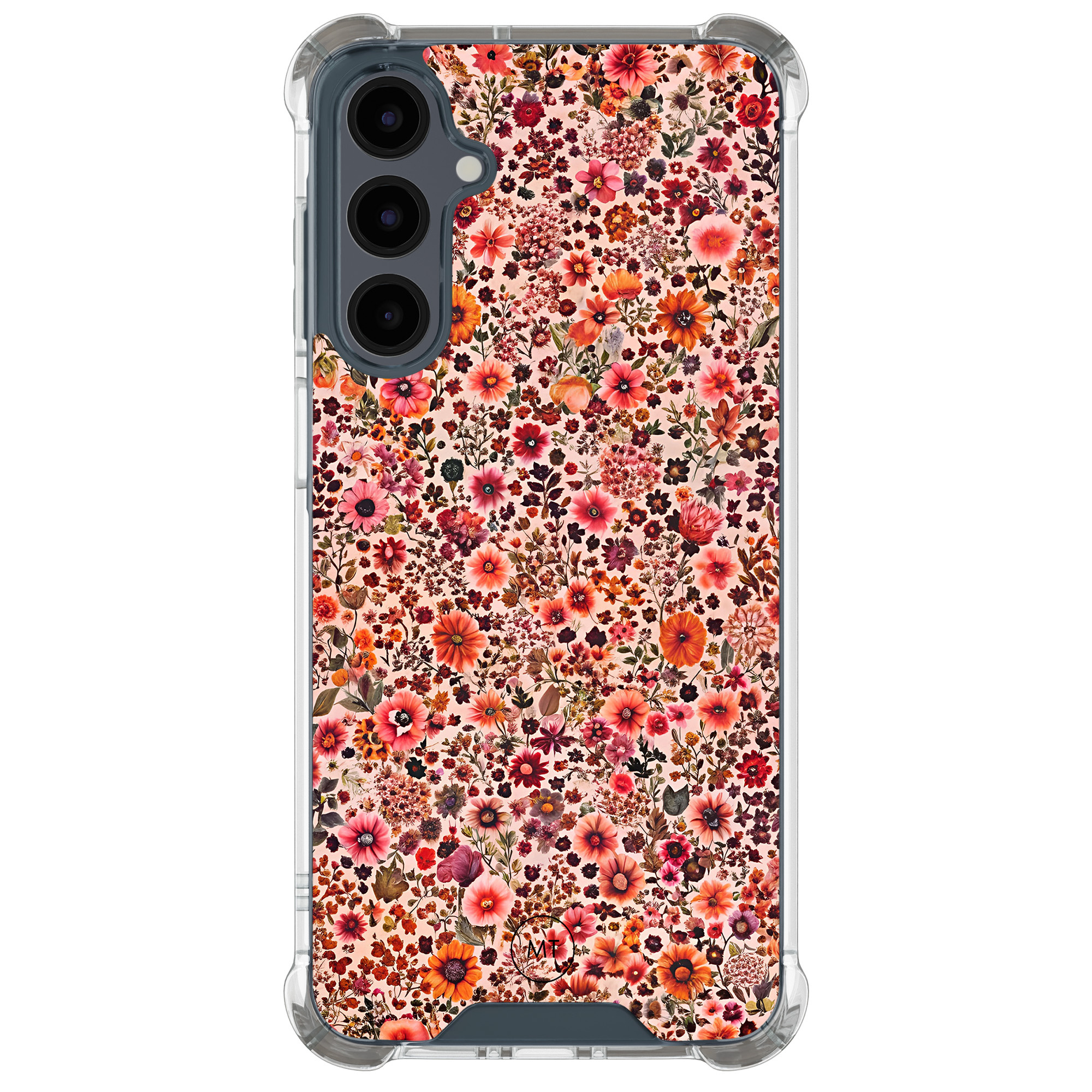 Mooie Telefoonhoesjes Samsung Galaxy A16 shockproof hoesje - Vintage floral