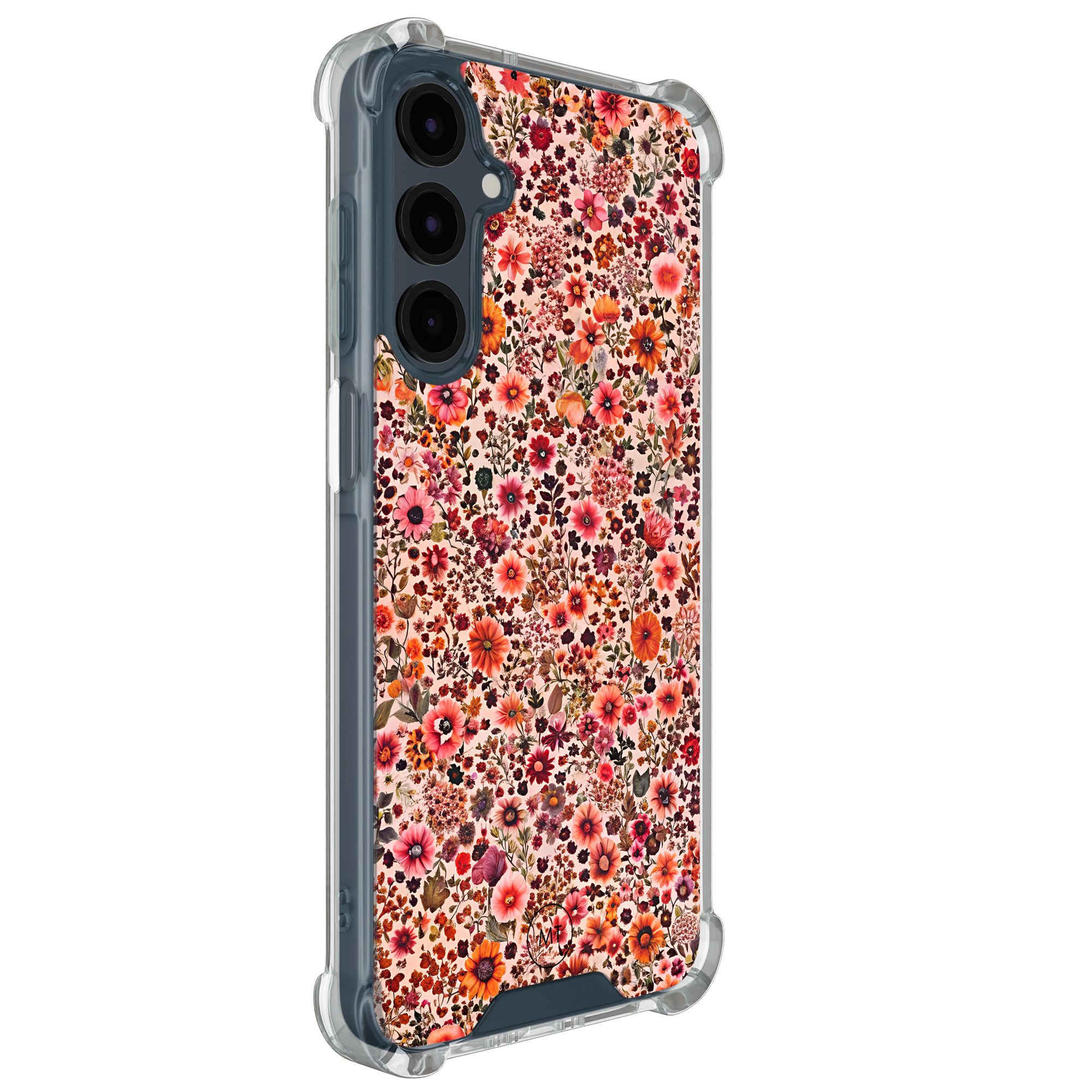 Mooie Telefoonhoesjes Samsung Galaxy A16 shockproof hoesje - Vintage floral