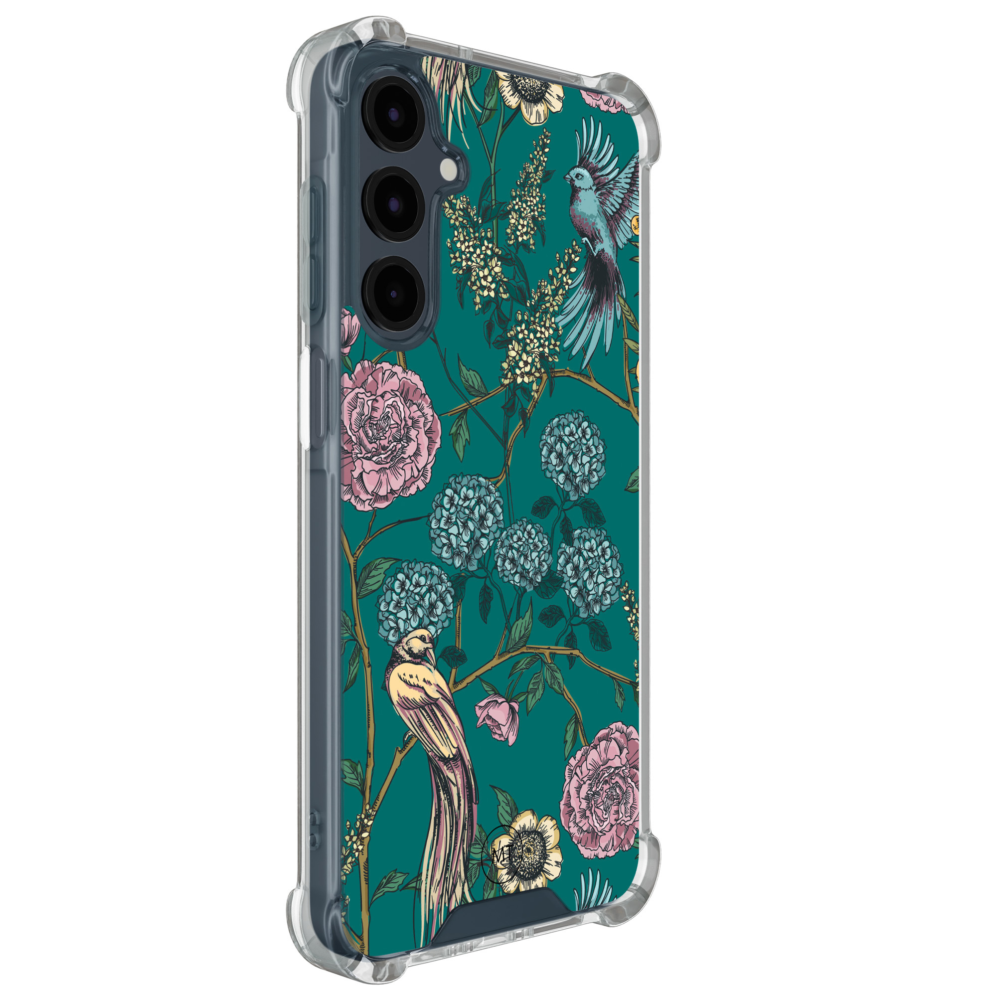 Mooie Telefoonhoesjes Samsung Galaxy A16 shockproof hoesje - Bloomy birds