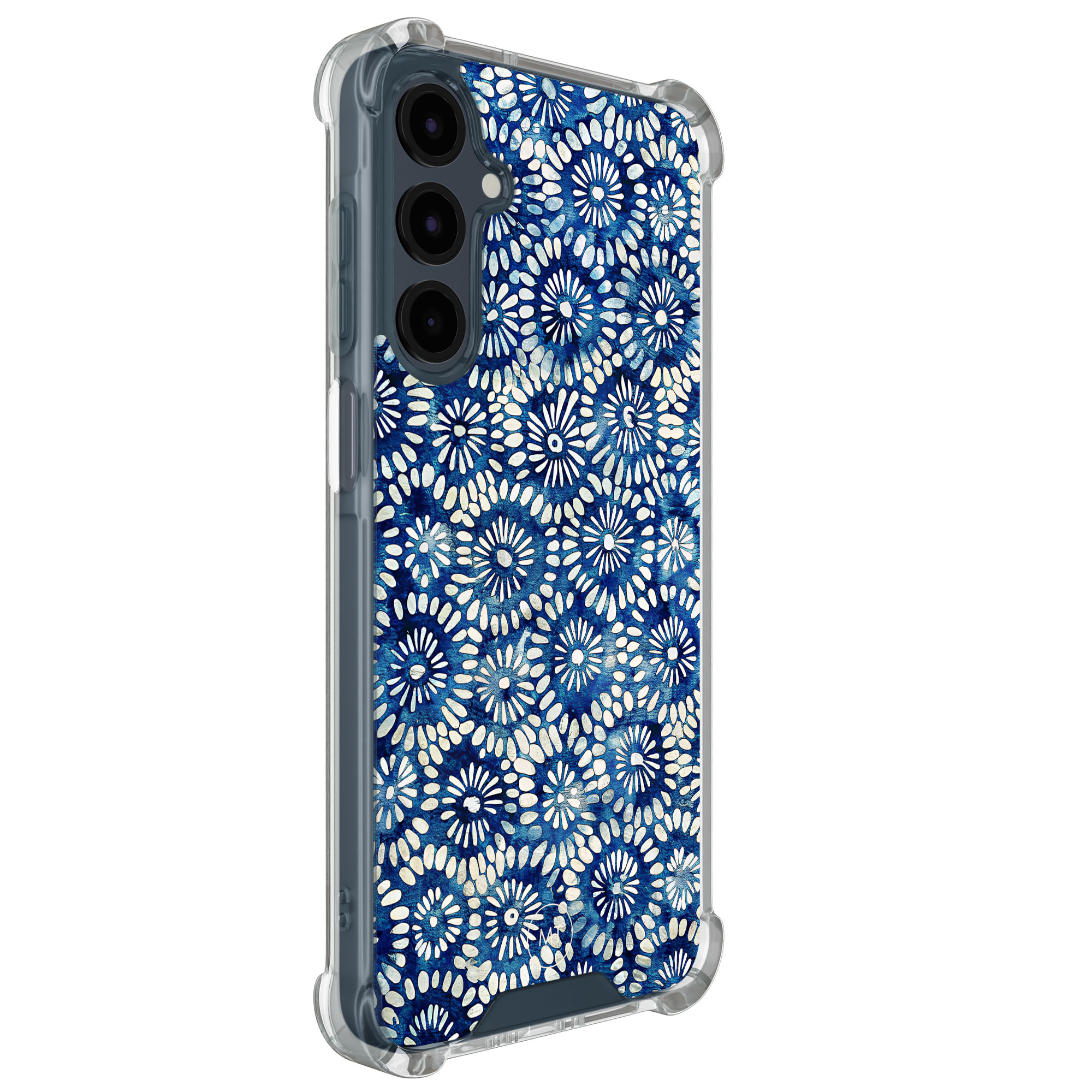 Mooie Telefoonhoesjes Samsung Galaxy A16 shockproof hoesje - Azure daisies