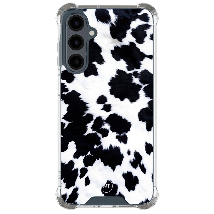 Mooie Telefoonhoesjes Samsung Galaxy A16 shockproof hoesje - Koeienprint