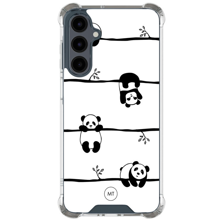 Mooie Telefoonhoesjes Samsung Galaxy A16 shockproof hoesje - Panda Mooie Telefoonhoesjes Samsung Galaxy A16 shockproof hoesje - Panda