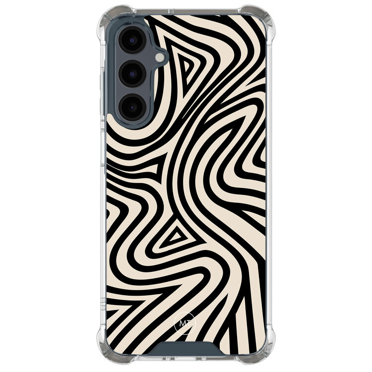 Mooie Telefoonhoesjes Samsung Galaxy A16 shockproof hoesje - Groovy lines