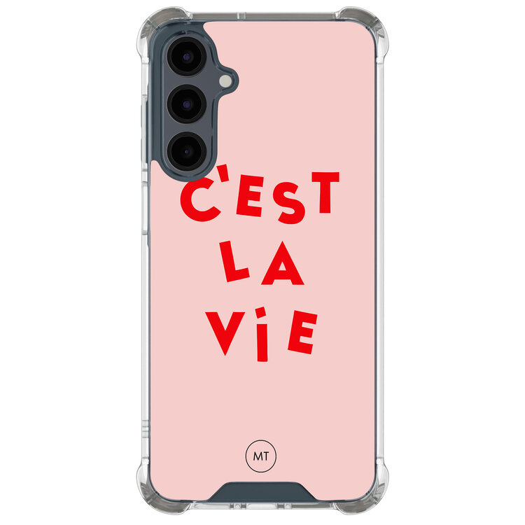 Mooie Telefoonhoesjes Samsung Galaxy A16 shockproof hoesje - C'est la vie