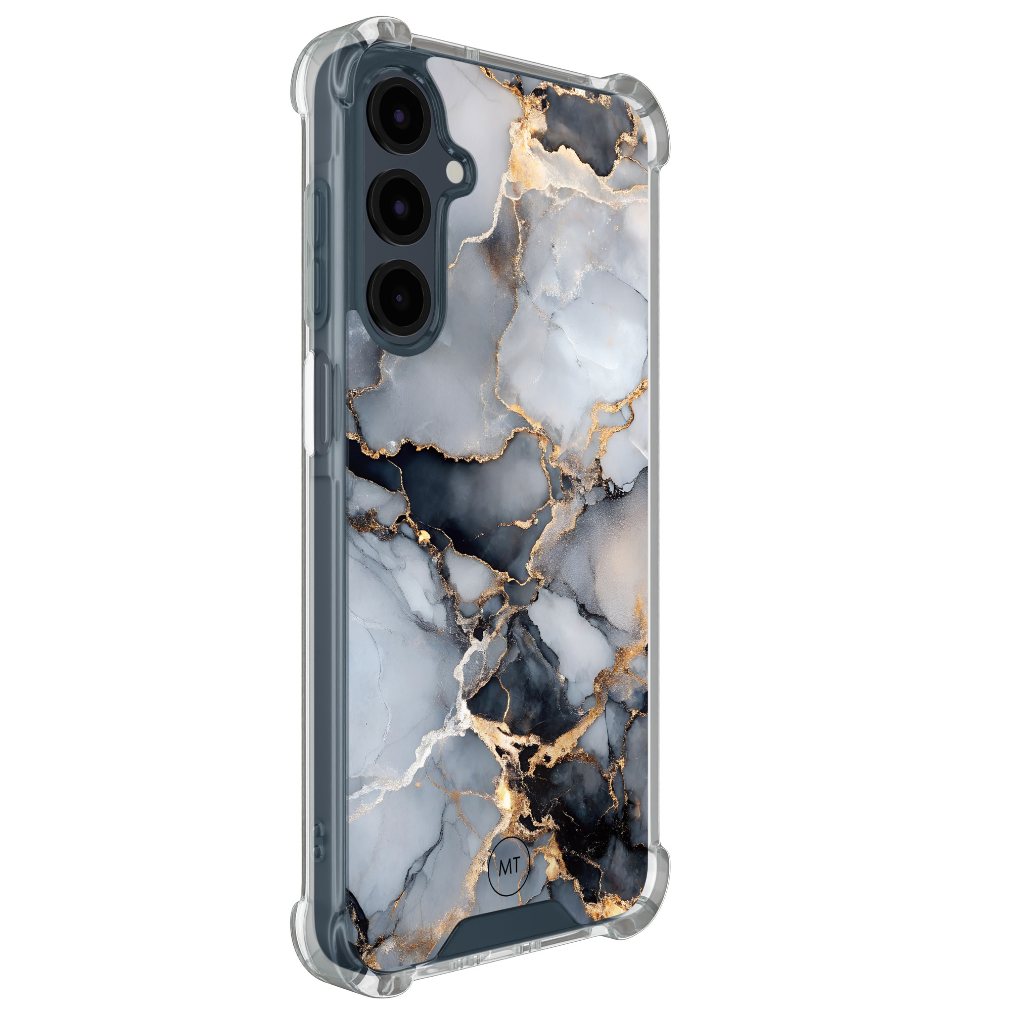 Mooie Telefoonhoesjes Samsung Galaxy A16 shockproof hoesje - Marble mist