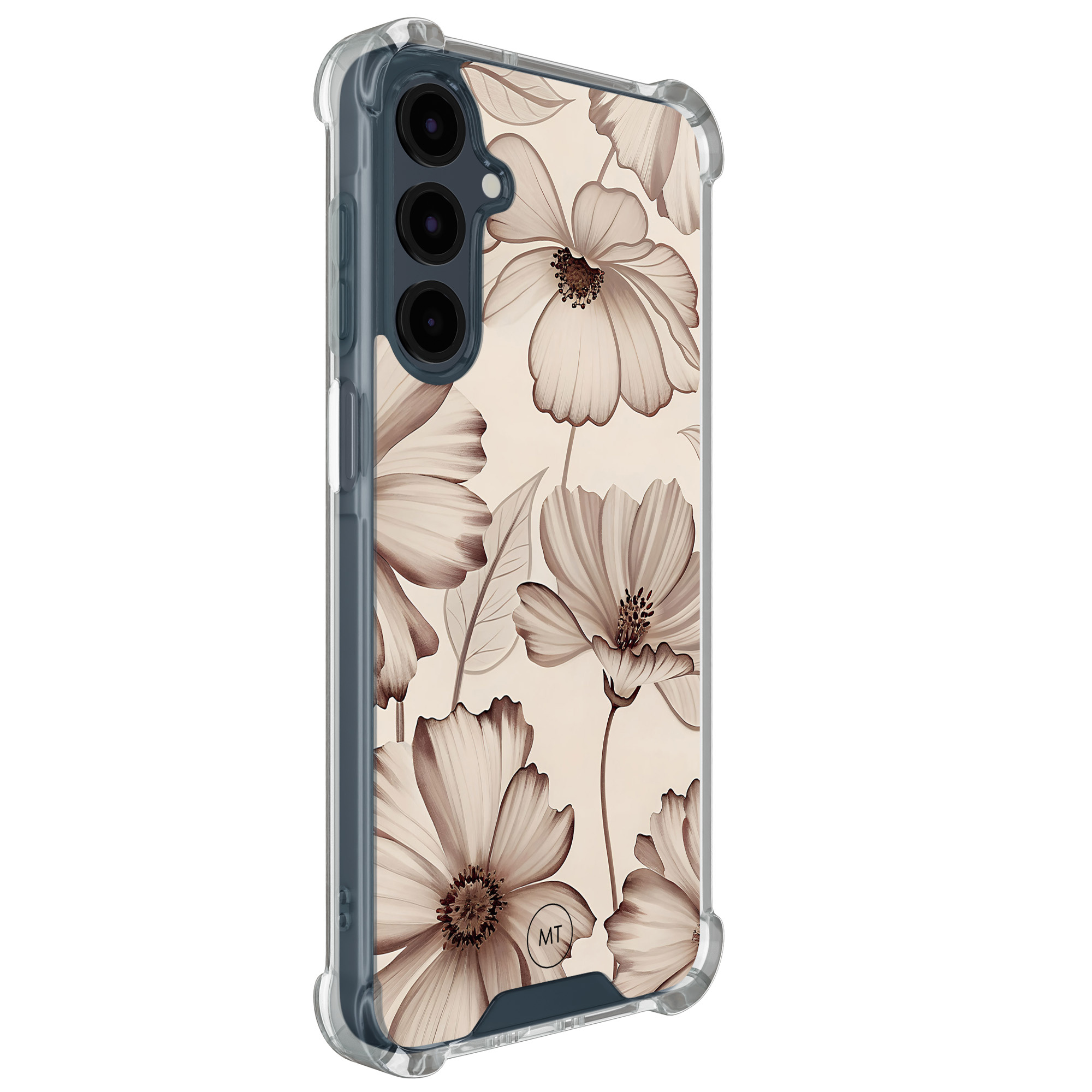 Mooie Telefoonhoesjes Samsung Galaxy A16 shockproof hoesje - Sand flowers