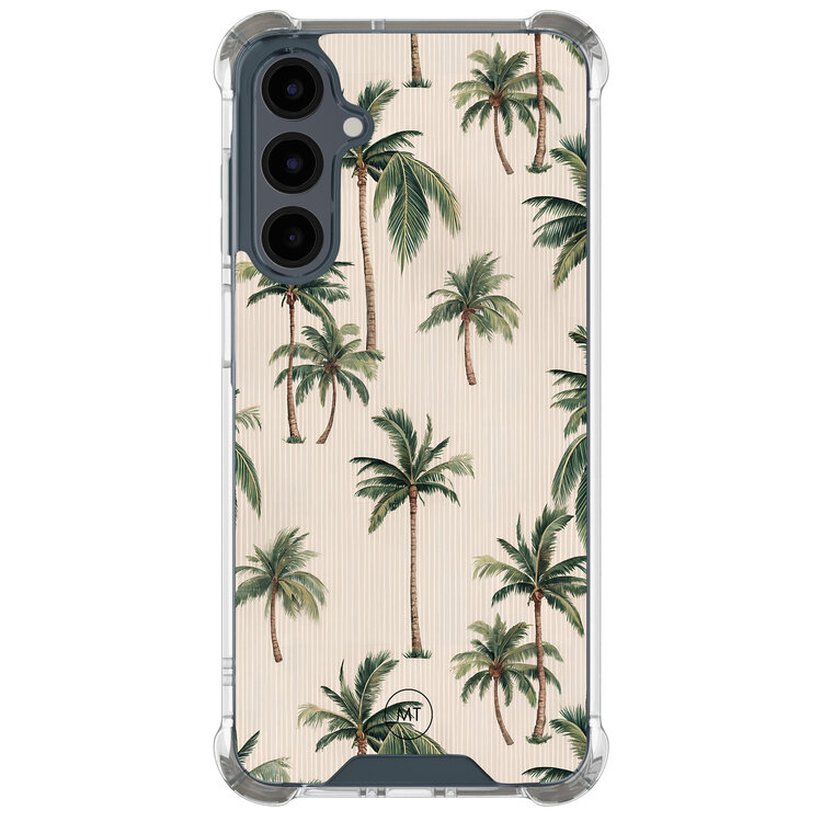 Mooie Telefoonhoesjes Samsung Galaxy A16 shockproof hoesje - Palmbomen print