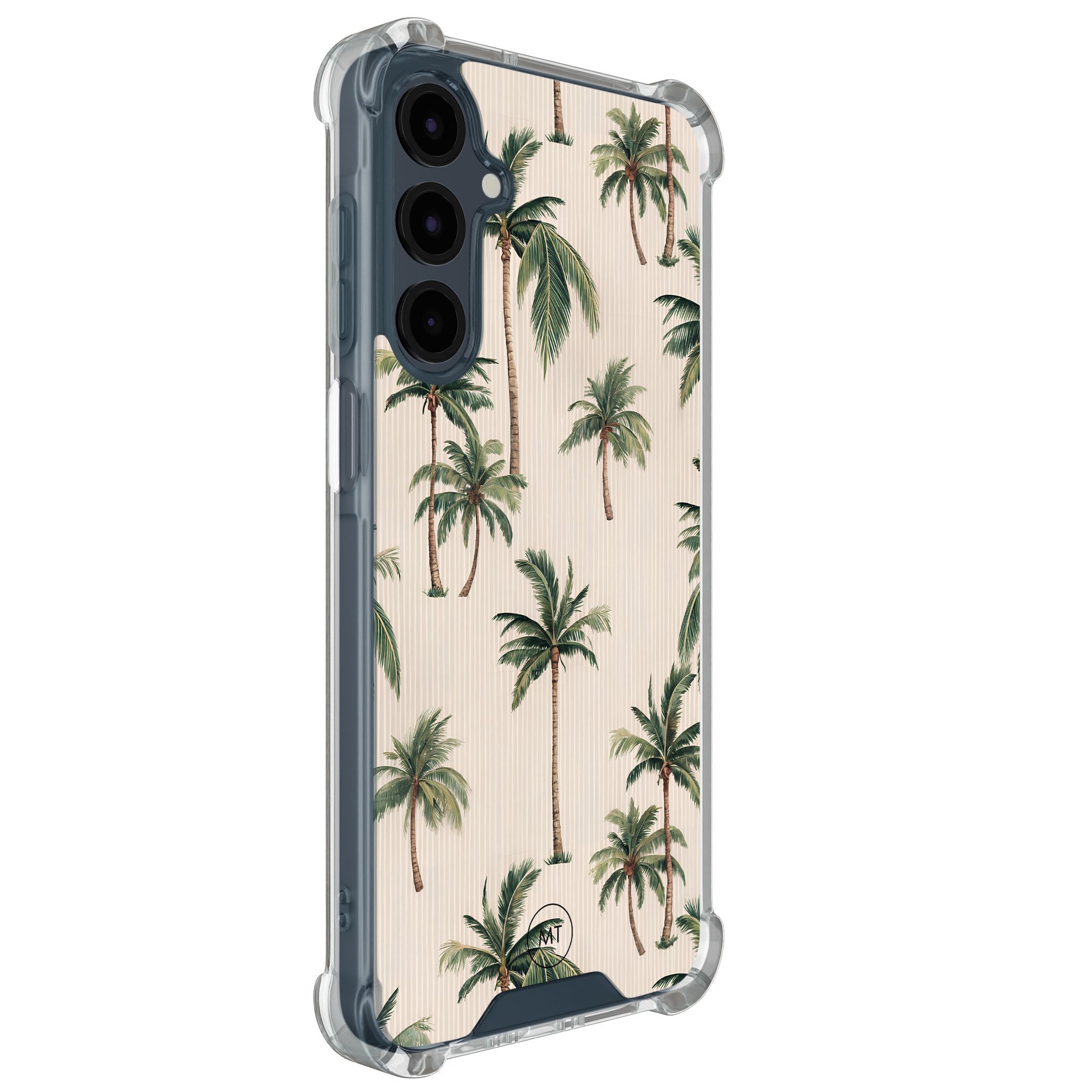 Mooie Telefoonhoesjes Samsung Galaxy A16 shockproof hoesje - Palmbomen print