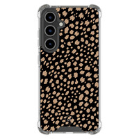 Mooie Telefoonhoesjes Samsung Galaxy S24 FE shockproof hoesje - Savannah spots