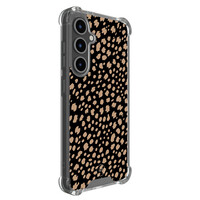 Mooie Telefoonhoesjes Samsung Galaxy S24 FE shockproof hoesje - Savannah spots