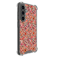 Mooie Telefoonhoesjes Samsung Galaxy S24 FE shockproof hoesje - Vintage floral