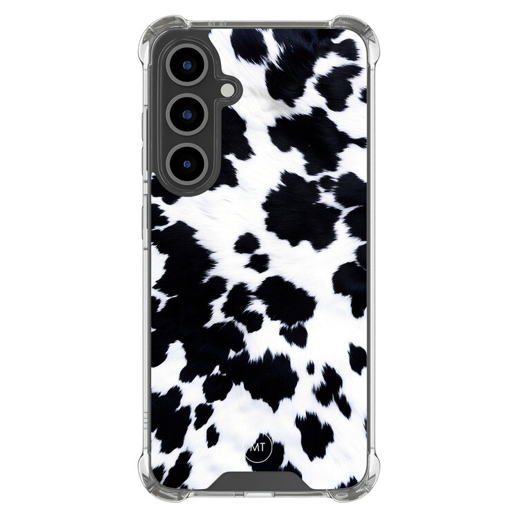 Mooie Telefoonhoesjes Samsung Galaxy S24 FE shockproof hoesje - Koeienprint